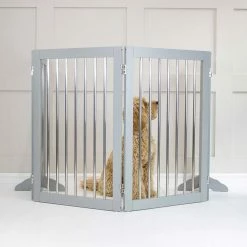 Wholesale 👍 Best Sale 💯 Lords & Labradors Large Wooden Pet Gate ❤️ 💯