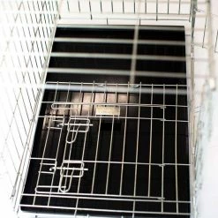 Cheap 😍 Best Pirce 🔥 Lords & Labradors Heavy Duty Silver Deluxe 🐕 🐕 Dog Crate - Size S-XXL 🔥 🔔 -Cheap Lords & Labradors Store lords labradors silver deluxe dog crate folded