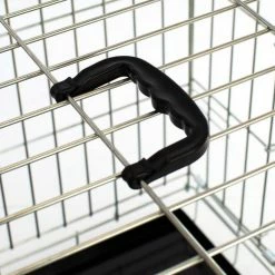 Cheap 😍 Best Pirce 🔥 Lords & Labradors Heavy Duty Silver Deluxe 🐕 🐕 Dog Crate - Size S-XXL 🔥 🔔 -Cheap Lords & Labradors Store lords labradors silver deluxe dog crate handle