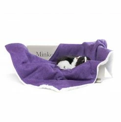 Cheapest ⌛ Wholesale 🧨 Minkeys Tweed Luxury Pet Blanket ⭐ 🎁 -Cheap Lords & Labradors Store minkeys tweed lavendar tweed