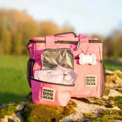 Wholesale ⌛ Flash Sale ⭐ Mobile 🐕 🐕 Dog Gear Week Away Bag In Pink 😀 ⌛ -Cheap Lords & Labradors Store mobile dog gear week away bag in pink outdoors front