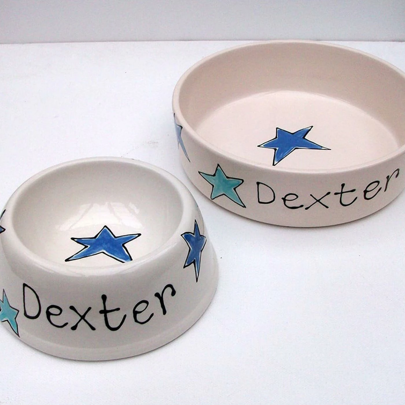 Deals ✔️ Best Sale 💯 Purple Glaze Personalised 🦮 🐕 Dog Bowl Angled - Blue Stars 💯 ✨ 1 Deals ✔️ Best Sale 💯 Purple Glaze Personalised 🦮 🐕 Dog Bowl Angled - Blue Stars 💯 ✨