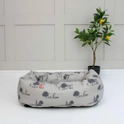 Buy ⌛ Best deal 🔔 Lords & Labradors Personalised Cosy & Calm Puppy Box Bed 💯 👏 -Cheap Lords & Labradors Store personalised cosy calm puppy box bed cosmopolitan dog letters hyde park front