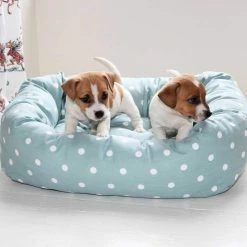 Buy ⌛ Best deal 🔔 Lords & Labradors Personalised Cosy & Calm Puppy Box Bed 💯 👏 -Cheap Lords & Labradors Store personalised cosy calm puppy box bed duck egg spot