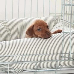 Buy ⌛ Best deal 🔔 Lords & Labradors Personalised Cosy & Calm Puppy Box Bed 💯 👏 -Cheap Lords & Labradors Store personalised cosy calm puppy box bed regency stripe