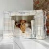 Outlet ⭐ Coupon 🌟 Personalised 🦮 🐕 Dog Crate Bumper in Balmoral Natural Tweed by Lords & Labradors 😉 ⌛