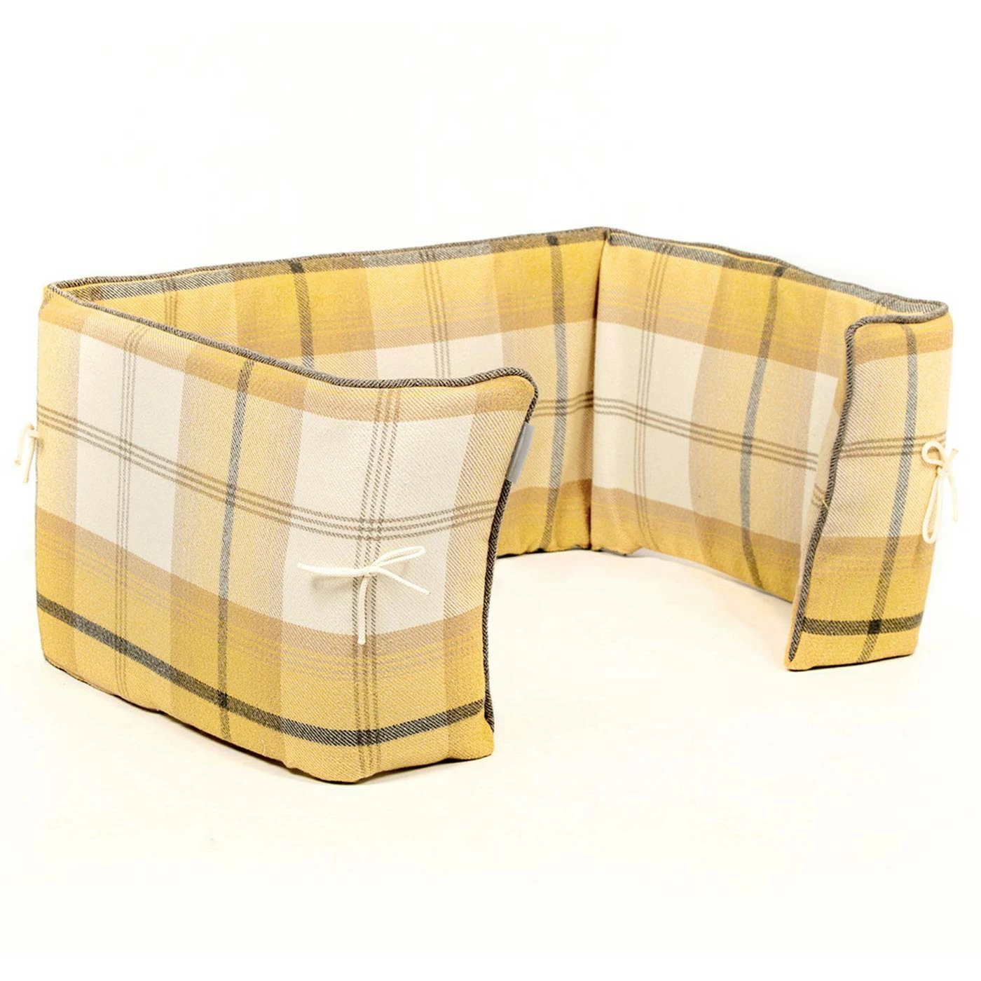 Hot Sale ๐ Flash Sale ๐งจ Personalised ๐ฆฎ ๐ถ Dog Crate Bumper in Balmoral Ochre Ash Tweed by Lords & Labradors ๐ โจ 5 Hot Sale ๐ Flash Sale ๐งจ Personalised ๐ฆฎ ๐ถ Dog Crate Bumper in Balmoral Ochre Ash Tweed by Lords & Labradors ๐ โจ - Image 5