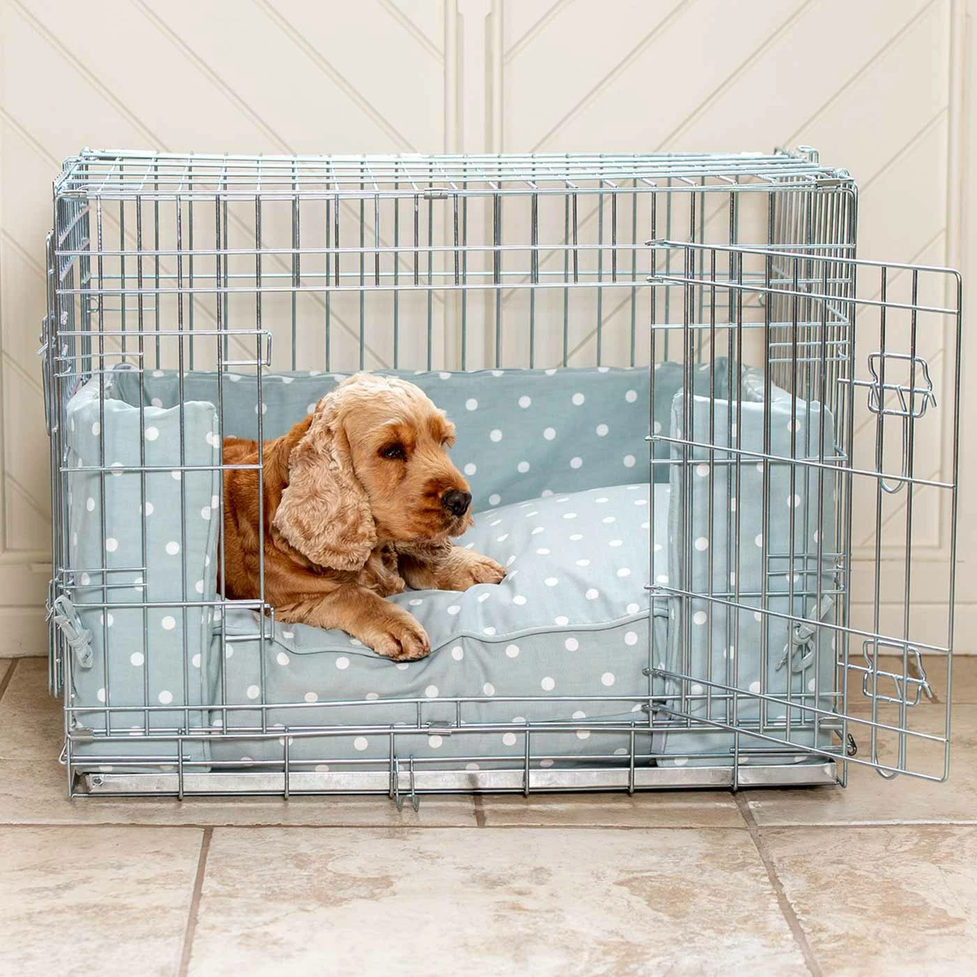 Top 10 โญ Coupon ๐ Personalised ๐ฆฎ ๐ Dog Crate Bumper in Duck Egg Spot by Lords & Labradors ๐ฏ ๐ 1 Top 10 โญ Coupon ๐ Personalised ๐ฆฎ ๐ Dog Crate Bumper in Duck Egg Spot by Lords & Labradors ๐ฏ ๐