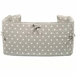 Cheap ❤️ Buy 👏 Personalised 🐶 🐶 Dog Crate Bumper in Grey Spot by Lords & Labradors ✨ 🎉 -Cheap Lords & Labradors Store personalised dog crate bumper in grey spot by lords labradors back