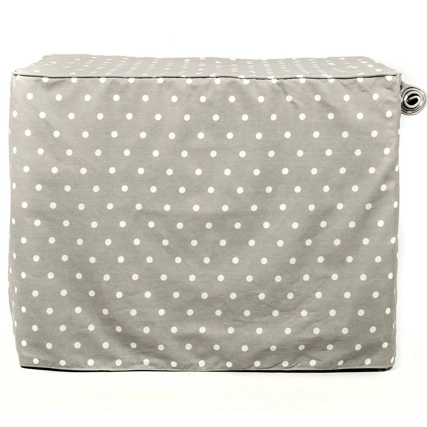 Outlet ๐ฏ Best deal โจ Personalised ๐ถ ๐ฆฎ Dog Crate Cover in Grey Spot Cotton by Lords & Labradors ๐ ๐ฅ 5 Outlet ๐ฏ Best deal โจ Personalised ๐ถ ๐ฆฎ Dog Crate Cover in Grey Spot Cotton by Lords & Labradors ๐ ๐ฅ - Image 5