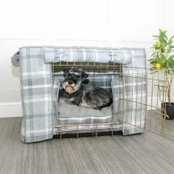 Top 10 ๐ฏ Budget ๐ Personalised ๐ถ ๐ฆฎ Dog Crate Bumper in Balmoral Dove Grey Tweed by Lords & Labradors ๐ ๐ฅฐ