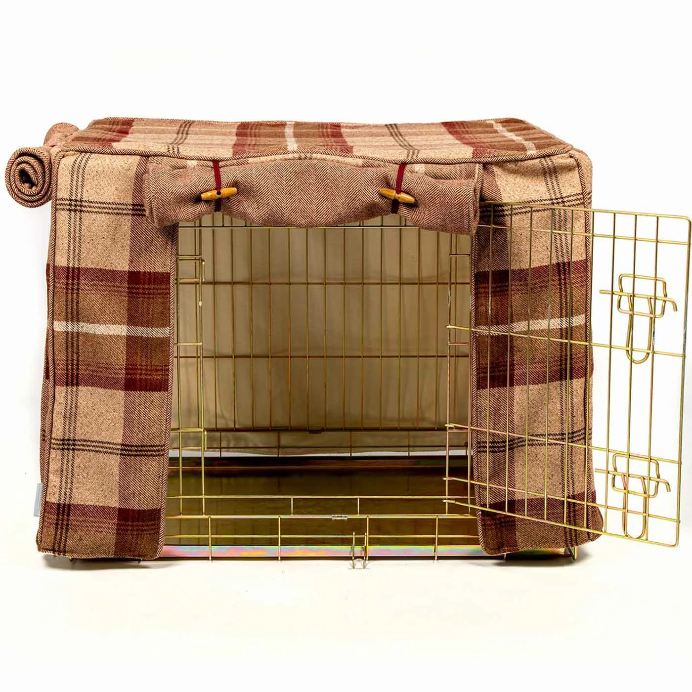 Best Pirce ๐งจ Budget โญ Personalised ๐ฆฎ ๐ถ Dog Crate Cover in Balmoral Mulberry Tweed by Lords & Labradors ๐ ๐ 4 Best Pirce ๐งจ Budget โญ Personalised ๐ฆฎ ๐ถ Dog Crate Cover in Balmoral Mulberry Tweed by Lords & Labradors ๐ ๐ - Image 4