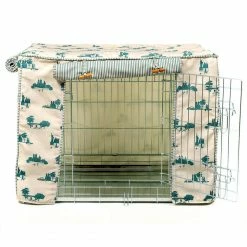 Budget 🌟 Budget 🤩 Personalised 🐶 🐕 Dog Crate Cover in Central Park by Lords & Labradors 💯 ⌛ -Cheap Lords & Labradors Store personalised dog crate cover in central park by lords labradors