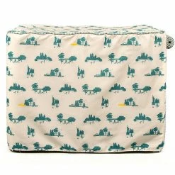 Budget 🌟 Budget 🤩 Personalised 🐶 🐕 Dog Crate Cover in Central Park by Lords & Labradors 💯 ⌛ -Cheap Lords & Labradors Store personalised dog crate cover in central park by lords labradors back