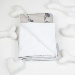 Hot Sale ✨ Promo 🌟 Personalised 🐶 🐶 Dog & Puppy Blanket By Lords & Labradors - Parks Collection ⭐ 👍 -Cheap Lords & Labradors Store personalised dog puppy blanket by lords labradors hyde park folded