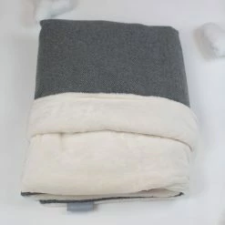 Best Pirce ❤️ Outlet 🤩 Personalised 🦮 🐕 Dog & Puppy Cosy Tweed Blanket By Lords & Labradors 👏 😀 -Cheap Lords & Labradors Store personalised dog puppy cosy tweed blanket by lords labradors dove grey herringbone top