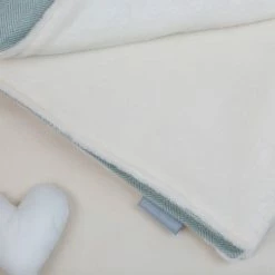 Best Pirce ❤️ Outlet 🤩 Personalised 🦮 🐕 Dog & Puppy Cosy Tweed Blanket By Lords & Labradors 👏 😀 -Cheap Lords & Labradors Store personalised dog puppy cosy tweed blanket by lords labradors duck egg close up