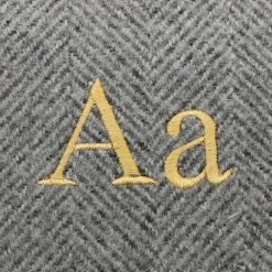 Best Pirce ❤️ Outlet 🤩 Personalised 🦮 🐕 Dog & Puppy Cosy Tweed Blanket By Lords & Labradors 👏 😀 -Cheap Lords & Labradors Store personalised dog puppy cosy tweed blanket by lords labradors pewter herringbone letters