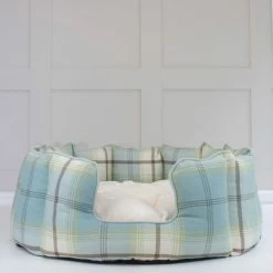 Best Pirce 😍 Best reviews of 🥰 Lords & Labradors Personalised High Wall Cosy Tweed Bed For 🐕 🦮 Dogs 🌟 👍 -Cheap Lords & Labradors Store personalised high wall cosy tweed bed for dogs duck egg