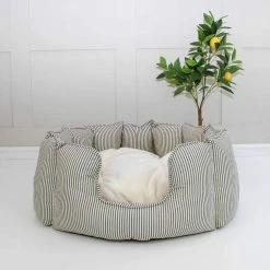 Cheapest 👍 Best reviews of 👏 Lords & Labradors Personalised High Wall Bed For Cats - Signature Collection 🔥 ❤️ -Cheap Lords & Labradors Store personalised high wall signature bed for cats regency stripe