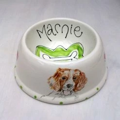 Flash Sale โญ Coupon ๐งจ Portrait ๐ถ ๐ฆฎ Dog Bowl by Purple Glaze - Angled ๐ฏ ๐ฅฐ