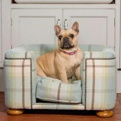 Outlet โจ Coupon ๐ Lords & Labradors Personalised Tetford Chesterfield in Duck Egg Tweed โจ ๐ฏ