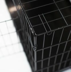 Wholesale 💯 Outlet ⭐ Lords & Labradors Outlet PetGear Black 🐕 🐶 Dog Crate ✔️ 🎁 -Cheap Lords & Labradors Store petgear clips close up