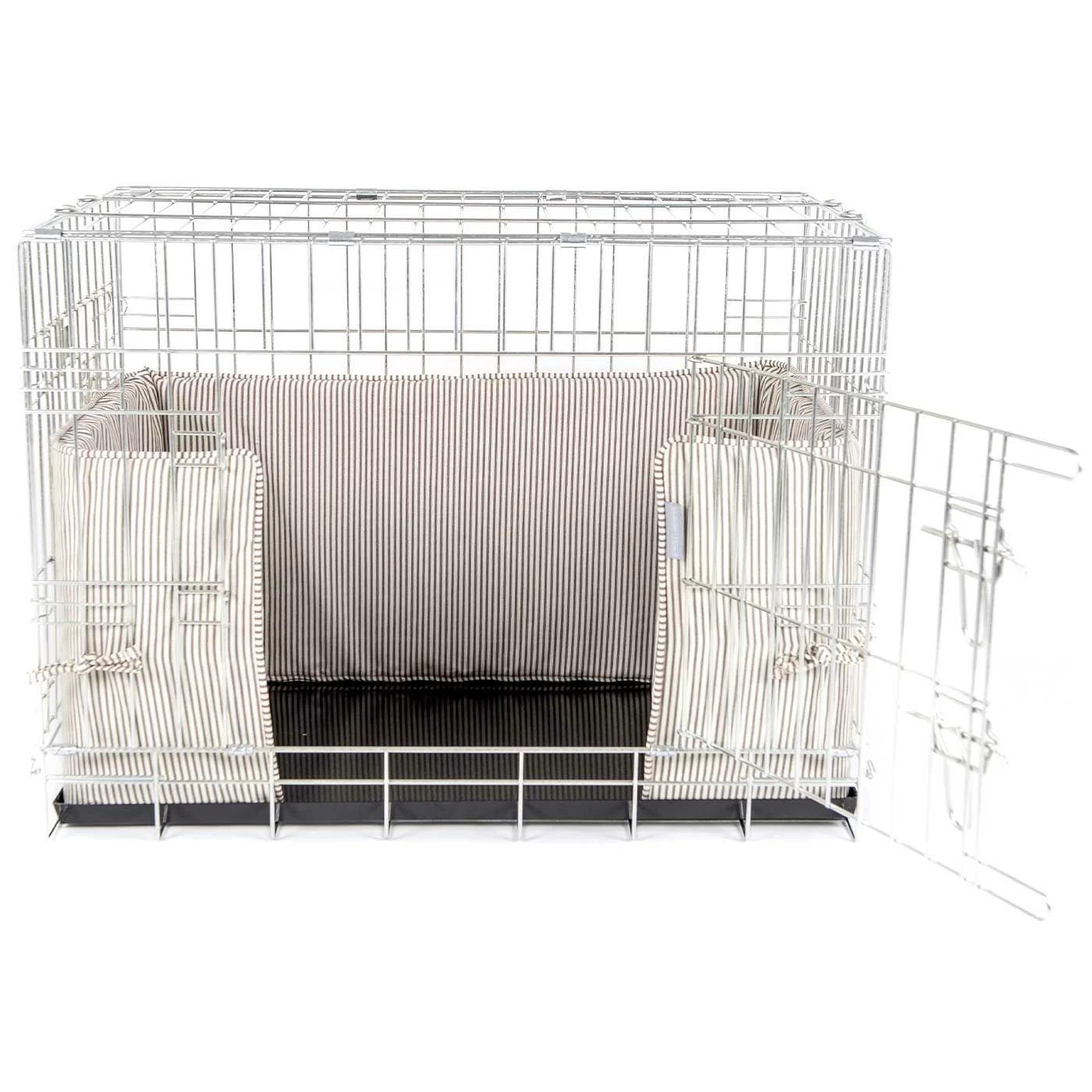 Cheap โญ Outlet ๐ ๐ถ Dog Crate Bumper in Regency Stripe by Lords & Labradors ๐ฏ ๐งจ 4 Cheap โญ Outlet ๐ ๐ถ Dog Crate Bumper in Regency Stripe by Lords & Labradors ๐ฏ ๐งจ - Image 4