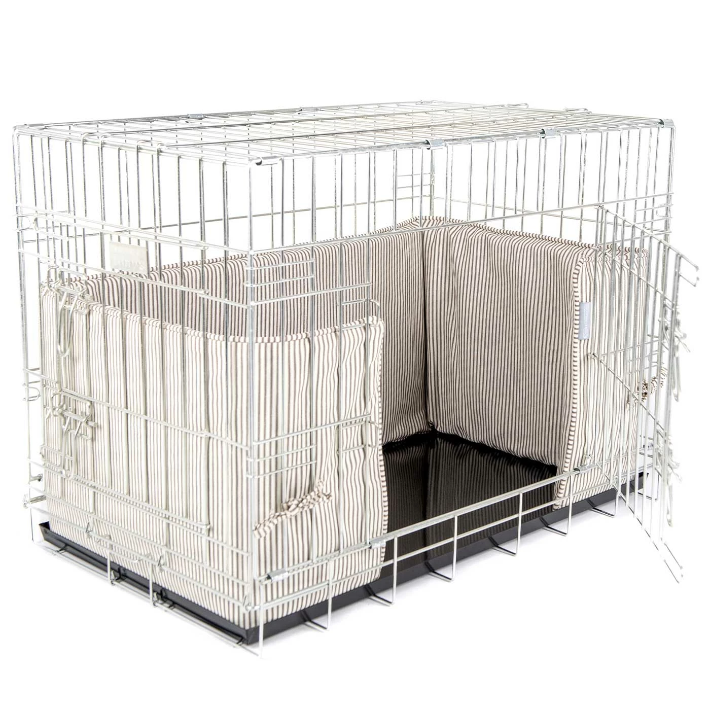 Cheap โญ Outlet ๐ ๐ถ Dog Crate Bumper in Regency Stripe by Lords & Labradors ๐ฏ ๐งจ 3 Cheap โญ Outlet ๐ ๐ถ Dog Crate Bumper in Regency Stripe by Lords & Labradors ๐ฏ ๐งจ - Image 3