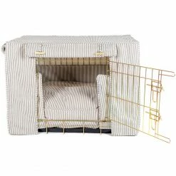 Hot Sale ๐ Wholesale ๐งจ ๐ฆฎ Dog Crate Set in Regency Stripe by Lords & Labradors โค๏ธ โ๏ธ 24 Hot Sale ๐ Wholesale ๐งจ ๐ฆฎ Dog Crate Set in Regency Stripe by Lords & Labradors โค๏ธ โ๏ธ -Cheap Lords & Labradors Store regency cotton set gold 2