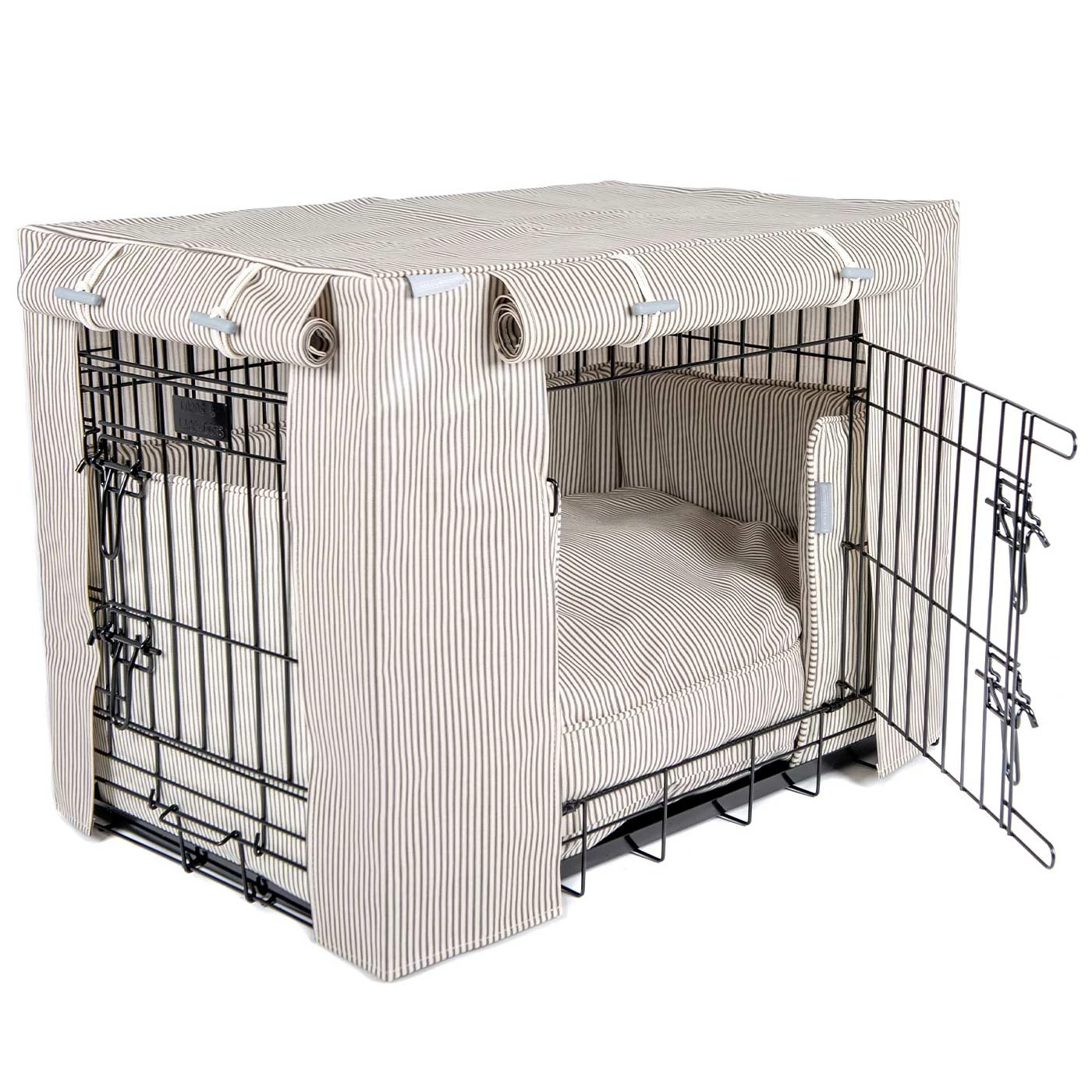 New ๐ฏ Top 10 ๐ฏ ๐ฆฎ Dog Crate Set in Regency Stripe Oil Cloth by Lords & Labradors ๐คฉ ๐ 11 New ๐ฏ Top 10 ๐ฏ ๐ฆฎ Dog Crate Set in Regency Stripe Oil Cloth by Lords & Labradors ๐คฉ ๐ - Image 11