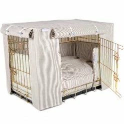 New ๐ฏ Top 10 ๐ฏ ๐ฆฎ Dog Crate Set in Regency Stripe Oil Cloth by Lords & Labradors ๐คฉ ๐ 19 New ๐ฏ Top 10 ๐ฏ ๐ฆฎ Dog Crate Set in Regency Stripe Oil Cloth by Lords & Labradors ๐คฉ ๐ -Cheap Lords & Labradors Store regency oilcloth full set gold