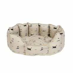 New 🧨 Buy 🤩 Sophie Allport Cat Bed in Purrfect! Print ✔️ ✔️