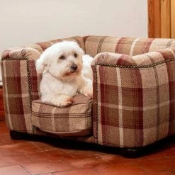 Coupon 🌟 Best reviews of 🔥 Lords & Labradors Tetford Square Chesterfield in Mulberry Tweed 💯 🥰 -Cheap Lords & Labradors Store tetford square chesterfield in mulberry tweed dog lifestyle