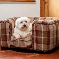 Coupon 🌟 Best reviews of 🔥 Lords & Labradors Tetford Square Chesterfield in Mulberry Tweed 💯 🥰 -Cheap Lords & Labradors Store tetford square chesterfield in mulberry tweed lifestyle dog